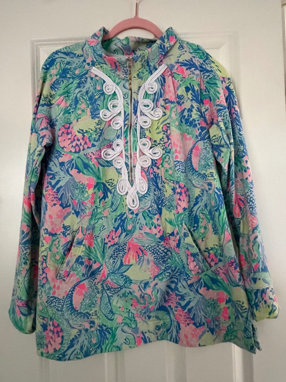 Lilly Pulitzer Mermaid Cove Popover | Size Medium